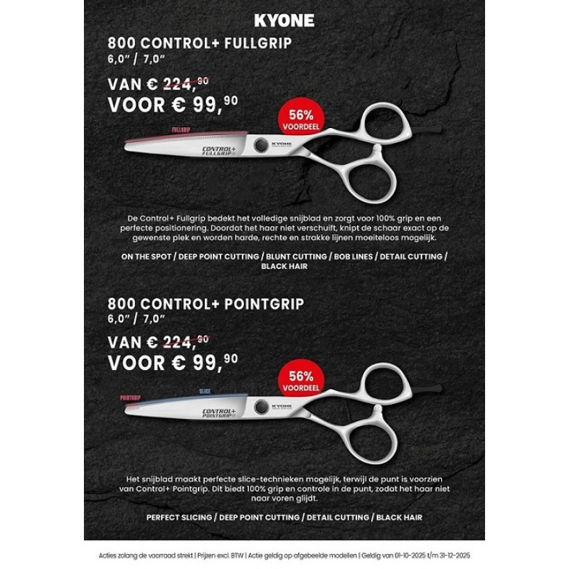 800-7,0" Control+ Fullgrip knipschaar 800-7,0" Control+ Fullgrip knipschaar